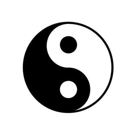 Yin Yang, Vector Design, For Free, Black And White, White, Black, Design