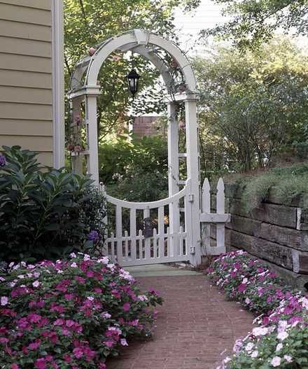 Wooden arbor