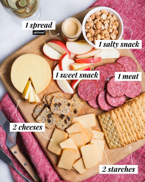 Need more simple cheese board ideas? This easy cheese board formula is the perfect way to make a charcuterie board at home without overthinking it! So here's my DIY formula on how to throw together the easiest cheese board display for happy hour. #cheeseboard #cheeseboardideas #cheeseboardideassimple #charcuterie #charcuterieboard #cheeseboarddisplay #cheeseboardiy Cheese Board Lunch Ideas, Small Cheese Tray Ideas Easy, Easy Chacutery Board Ideas, Simple Cheese Board For Two, Easy Charcuterie Board For Two, Easiest Charcuterie Board, How To Make A Simple Charcuterie Board, Lazy Charcuterie Board, Simple Charturie Boards