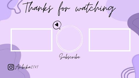 Yt End Screen Template, Banner For Youtube Aesthetic, Aesthetic Youtube Outro, Youtube Outro Backgrounds, Outro Youtube Aesthetic, 1024 X 576 Youtube Banner Aesthetic, Outro Template For Youtube, Youtube Intro Backgrounds Aesthetic, Youtube Outro Template