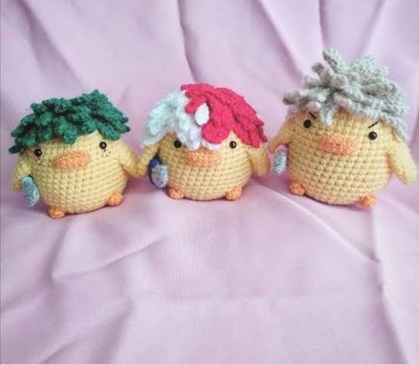 Mha Crochet Patterns Free, Crochet Anime Characters, The Hokage, Anime Crochet, Orange Jumpsuit, Easy Crochet Animals, Stylish Crochet, Crochet Design Pattern, Bag Designs