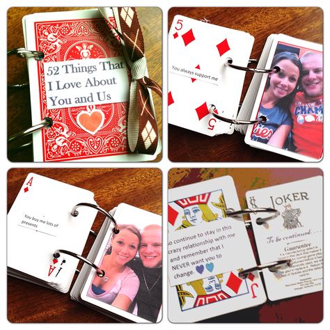 Playing Cards Gift Ideas, Deck Of Cards Gift Idea, Diy With Playing Cards, Card Deck Gift 52 Reasons, Deck Of Cards Template, Deck Of Cards Gift 52 Reasons, Reasons Why I Love You Deck Of Cards, Diy Deck Of Cards For Boyfriend, Deck Of Cards Gift