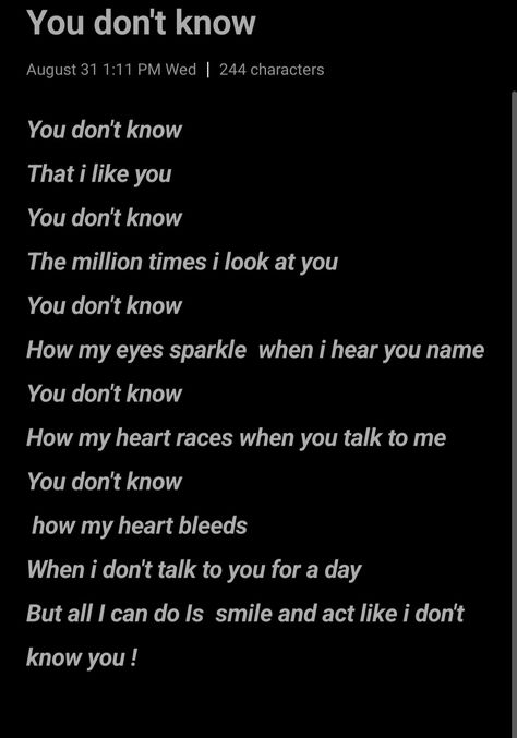 Crush Doesn’t Like You Back Quotes, Deep Crush Quotes For Him, Quotes When Your Crush Doesnt Like You Back, Crush Who Doesnt Like You Back, Poems To Your Crush, Loving A Guy Who Doesnt Love You Back, When Crush Doesnt Like You, Dear Crush Quotes For Him, Love Letters To Ur Crush