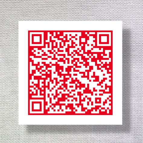 Red | QR Code Fabric Clothing Labels - Clothing Label Fabric Labels, Clothing Labels, Qr Code, Created By, Coding, Stars, Red, Fabric, Clothes