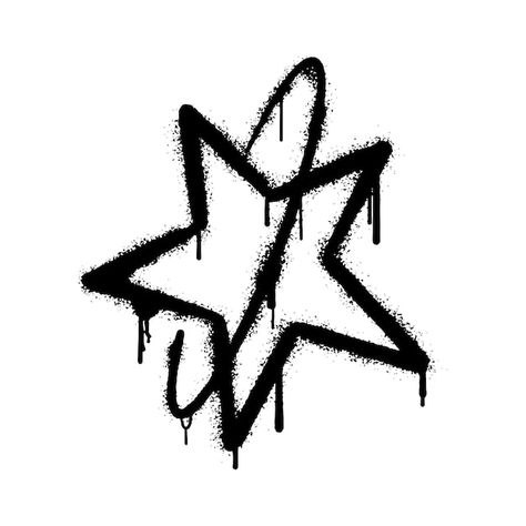 Grafitti Drawings Design, Graffiti Star, Graffiti Room, Alphabet Graffiti, Easy Graffiti, Graffiti Art Letters, Art Vector Illustration, Graffiti Text, Graffiti Logo