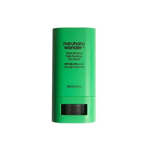 Haruharu WONDER - Black Bamboo Daily Soothing Sun Shield | YesStyle Phyllostachys Nigra, Haruharu Wonder, Project Pan, Bamboo Shoot, Skin Tea, Safe Sunscreen, Camellia Japonica, Chemical Sunscreen, Black Bamboo