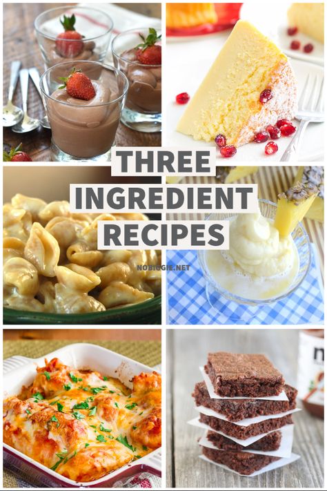 Semi Homemade Recipes, Three Ingredient Recipes, Homemade Appetizer, 3 Ingredient Recipes, Semi Homemade, 5 Ingredient Recipes, Filling Food, Homemade Biscuits, Recipe Roundup