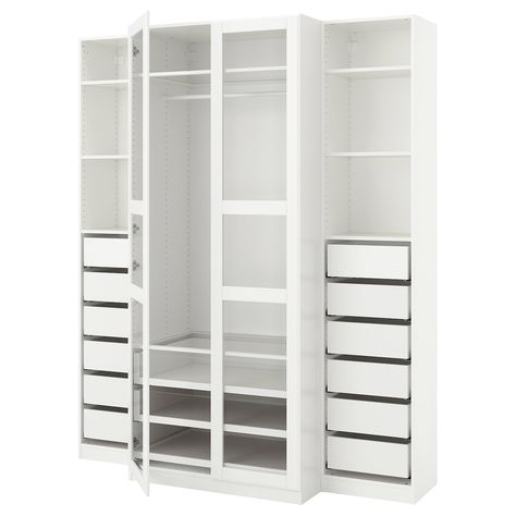 IKEA PAX Wardrobe Ikea Wardrobes, Pax Corner Wardrobe, Pax Planner, Pax Ikea, Armoire Pax, Armoire Ikea, Pax System, Ikea Pax Wardrobe, Corner Wardrobe