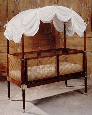 Campaign Bed, Antique Nursery, English Antique Furniture, Princess Bedrooms, Campaign Furniture, Antique Furniture For Sale, Colonial Design, Antique Beds, English Furniture