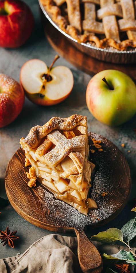 Grandma's Apple Pie [1.5 Hours] - Chasety Apple Pie Christmas, Apple Pie Pictures, Apple Pie Presentation, Apple Pie Recipe Easy Simple, Pastry Food Photography, Pie Photoshoot, Apple Pie Photography, Apple Pie Aesthetic, Pie Food Photography