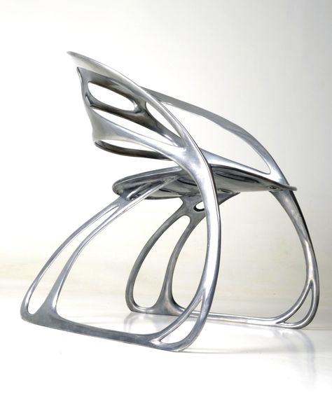 maxim on Twitter: "butterfly chair is so beautiful i shed a tear… " Butterfly Concept, Pretty Furniture, Funky Chairs, Generative Design, Funky Furniture, Curated Design, Butterfly Chair, Organic Design, Metal Fabrication