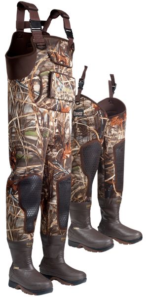 I bet these sell well. When wearing waders you want comfort. Well there are knee pads that look comfortable Waterfowl Hunting Gear, Duck Hunting Blinds, Goose Hunting, Hunting Stuff, Duck Hunting Gear, Deer Hunting Gear, Hunting Supplies, Rocky Boots, Duck Commander