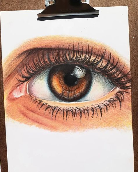 Eye Colour Pencil Drawing, Eyes Drawing Colorful, Colored Eye Drawing, Eye Drawing Realistic Colored Pencils, Eye Colour Drawing, Color Pencil Eye Drawing, Eyes Color Drawing, Colour Pencil Eye Drawing, Color Eyes Drawing