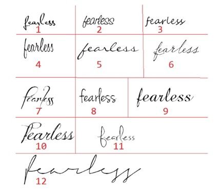 Lettering Fearless Tattoo, Tattoo Wrist, Tattoo Font, Tattoo Script, 1 Tattoo, Hair Tattoos, Word Tattoos, Small Tattoo, Skin Art