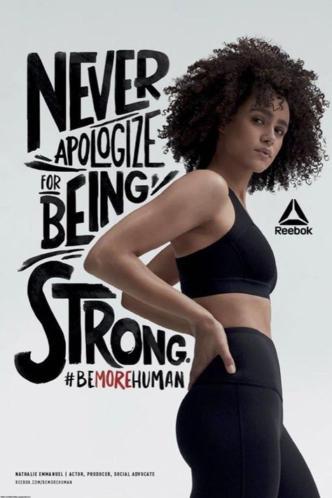 All the Stars of Reeboks Women’s Empowerment Campaign [PHOTOS] – Footwear News Nathalie Emmanuel, Banner Web, Desain Editorial, Publicidad Creativa, Affinity Photo, Campaign Posters, Sports Graphic Design, Social Media Design Inspiration, Poster Minimalist