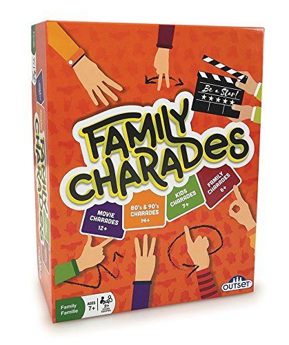 PRICES MAY VARY. GREAT PARTY GAME: Family Charades is a classic party game that will have you laughing and cheering as teams battle their way to the Charades hall of fame. It’s so fun you’ll want to play again and again! 4 GAMES IN 1: This game contains four age appropriate themes (Kids Charades, Family Charades, Movie Charades and 80’s & 90’S Charades) with both easy and challenging options for different interests. FAMILY FAVORITE: Family Charades is the perfect game for your next family game n Family Charades, Charade Movie, Charades For Kids, Verbal Communication Skills, Charades Game, Best Family Gifts, Classic Party, Board Games For Kids, Fun Board Games