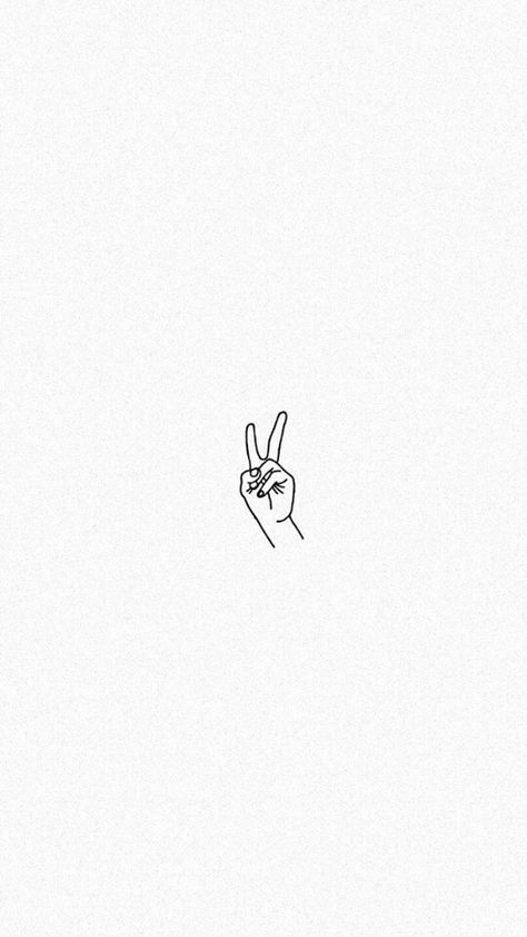 Dainty Peace Tattoo, Cute Peace Sign Tattoo, Peace Sign Fingers Tattoo, Dainty Peace Sign Tattoo, Peace Tattoo Minimalist, Fine Line Peace Sign Tattoo, Peace Fingers Drawing, Peace And Happiness Tattoo, Peace Hand Sign Tattoo