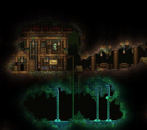 Terraria Block Palette, Underground Terraria Base, Cavern House Terraria, Terraria Hobbit Hole, Terraria Guide House, Terraria Relic Room, Terraria Boss Arena, Terraria Hellevator Design, Terraria Base Design