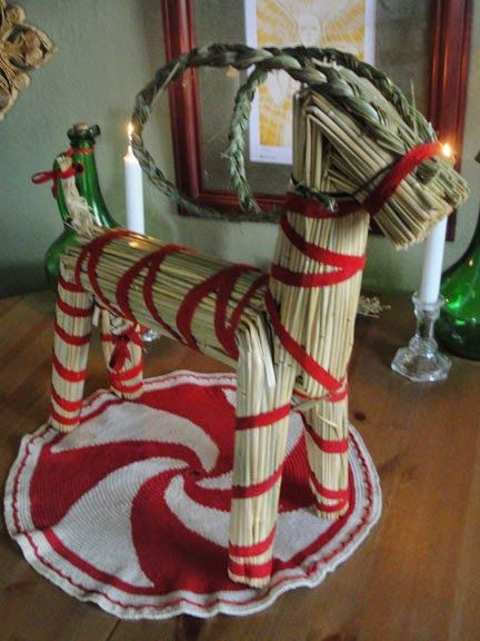 Song of Our Heritage- A how-to for making  a Yule bock Yule Crafts, Yule Celebration, Yule Goat, Yule Tree, Pagan Yule, Solstice Celebration, Pagan Crafts, Scandinavian Countries, Swedish Christmas