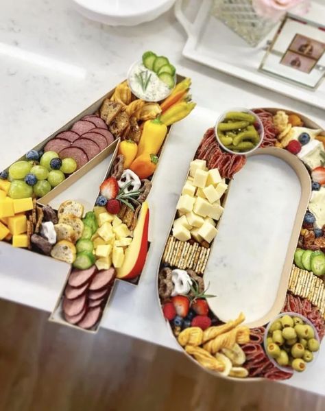 Age Charcuterie Board, 60 Birthday Charcuterie Board, Table Decorations Casual, 35 Charcuterie Board, 40th Outdoor Birthday Ideas For Women, Charcuterie Board 21 Birthday, 70th Charcuterie Board, 40th Dessert Table Ideas, 50th Birthday Breakfast Ideas