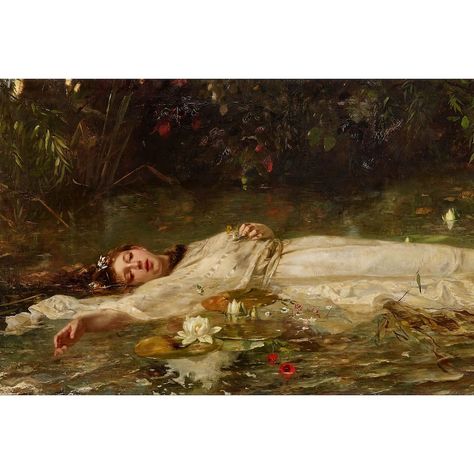 Classical Painting Ophelia by Friedrich_heyser, Printable Digital Download , House Wall Art Décor - Etsy Old Art Painting Famous, Friedrich Heyser, Ophelia Tattoo, Shakespeare Tattoo, House Wall Art, Paintings Famous, Artwork Poster, Best Of Luck, Tattoo Portfolio