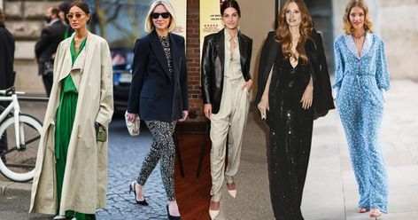 Come abbinare la jumpsuit? 5 look eleganti con la tuta intera da copiare Look 2022, Primavera Estate, Kimono Top, Jumpsuit, Blazer, Women's Top, Black