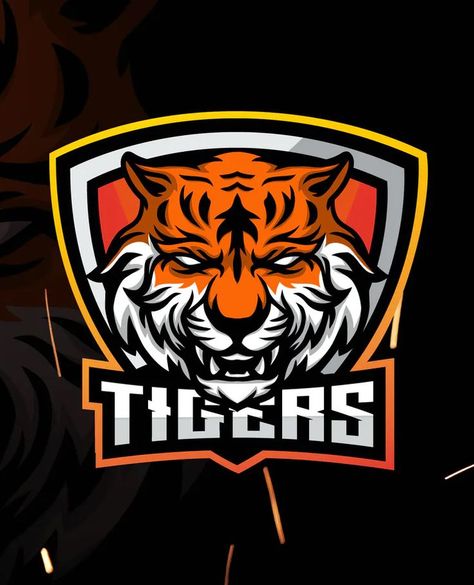 Tiger Esport Mascot & Esport Logo Template AI, EPS Tiger Mascot, Model Quotes, Logo Quiz, Website Mockup, Logo Placement, Website Redesign, Ferrari Logo, Logo Fonts, Logo Mark