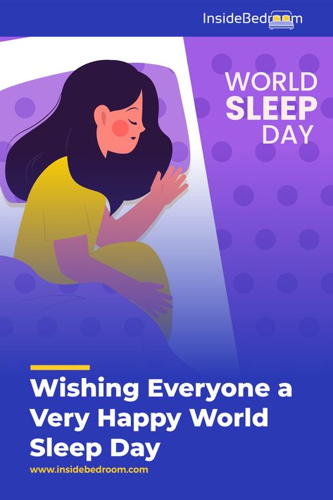 Happy World Sleep Day Everyone!!! The goal is to celebrate the benefits of good and healthy sleep and to draw society's attention to the burden of sleep problems. #WorldSleepDay #WorldSleepDay2021 #sleepday World Sleep Day, Sleeping Too Much, Best Sleep, Sleep Cycle, Sleep Tracker, When You Sleep, Sleep Problems, Acne Free, Sleeping Habits