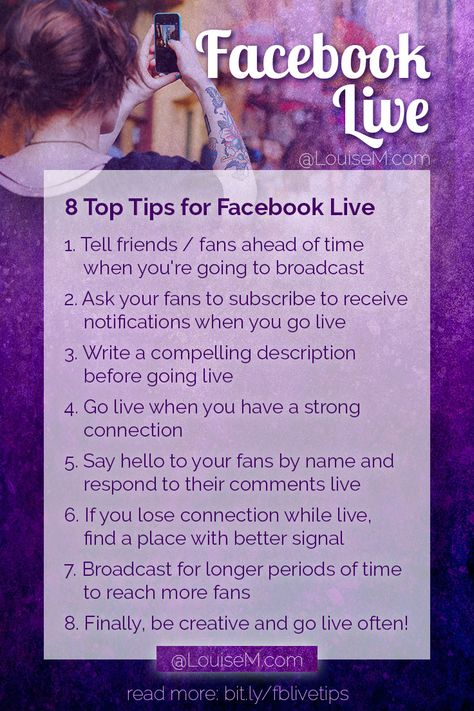 Have you tried Facebook Live? It’s easy and fun to use. Here are 8 top tips to make the most of your Facebook Live streaming. Click thru to the blog post for how to get started, and more detailed tips! Younique Marketing, Younique Party, Younique Business, Strategy Template, Facebook Tips, Lilla Rose, Google Hangouts, Interactive Posts, Facebook Party