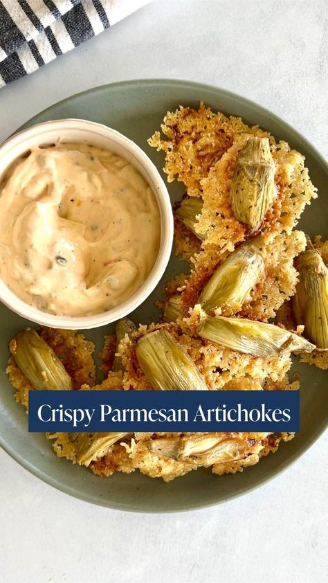 Instagram Parmesan Crusted, Artichoke, Appetizers Easy, Parmesan, Party Food, Savoury Food, Chef, 10 Things