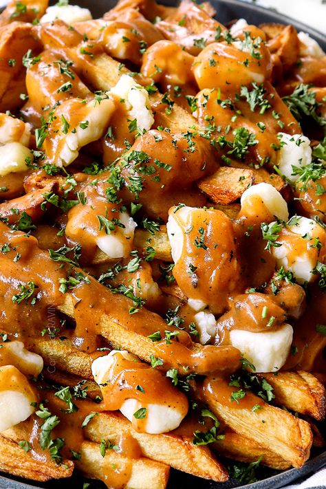 Poutine Gravy Recipe, Poutine Gravy, Canadian Poutine, Gravy Recipe, Poutine, French Fries, Gravy, Step By Step, Sauce