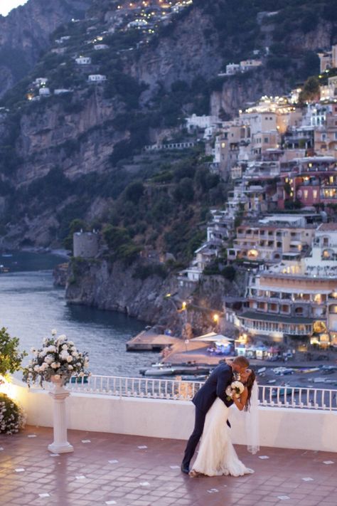 Fairytale wedding - Positano at Hotel Marincanto Hotel Marincanto, Positano Wedding, Married In Italy, Destination Wedding Italy, Getting Married In Italy, Amalfi Coast Wedding, Destination Wedding Locations, Summer Dresses For Wedding Guest, Coast Wedding