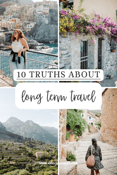 10 Things To Know About Long Term Travel Before Leaving Long Term Travel Packing, 2024 Travel, Long Term Travel, Move Abroad, Italy Trip, Slow Travel, Packing List For Travel, Travel Bug, European Tour