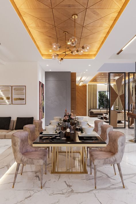 Kitchen And Dinning Ceiling Design, Kitchen And Dining Ceiling Design Modern, False Ceiling Dinning, Dining Fall Ceiling Designs, Dinning Hall False Ceiling Design, Dinning Wall Designs Luxury, Dining Ceiling Design Modern, Dining Hall False Ceiling Design, False Ceiling Dining Room