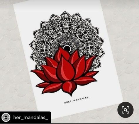 Morpankh Mandala Art, Latest Mandala Art Designs, Zentangle Art Ideas Creative, Love Mandala Art, Lotus Mandala Art, Mandala With Flowers, Mandala Lotus, Easy Mandala Drawing, Boho Art Drawings