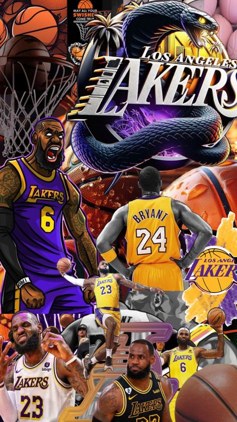 #lakers #bryant #lebron #collage #aeshetic_basketball #basketball_collage #aeshthetic_basketball_collage Nba Legends Art, Lakers Wallpaper, Cool Basketball Wallpapers, Lebron James Wallpapers, Kobe Bryant Quotes, Michael Jordan Pictures, Kobe Bryant Pictures, Kobe Bryant Black Mamba, Lakers Kobe Bryant