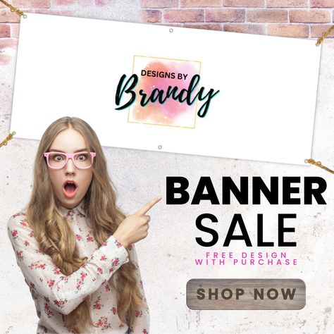 🎉 Elevate Your Message with Custom Vinyl Banners by Designs by Brandy! 🎉 Want to grab attention and leave a lasting impression? 🌟 Our custom vinyl banners are the perfect solution for any occasion—promotions, celebrations, you name it! ✨ Why Choose Our Vinyl Banners? ✨ ✅ Durable & Fade-Resistant: Made from tough vinyl, built to withstand the elements. ✅ Versatile Sizes: Pick from 16 standard sizes or customize your own! ✅ Indoor & Outdoor Options: Lightweight 13 oz. vinyl for indoors and we... Vinyl Banner Design, Custom Coffee Sleeves, Mesh Banner, Fabric Banners, Clipart Letters, Facebook Design, Birthday Clipart, Coffee Sleeve, Fabric Banner