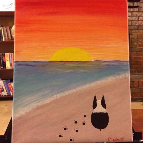 Boston terrier sunset <3 Boston Terrier Art, Boston Terrier Funny, Boston Art, Boston Terrier Love, Boston Terrier Dog, Dog Art, I Love Dogs, Best Dogs, A Dog