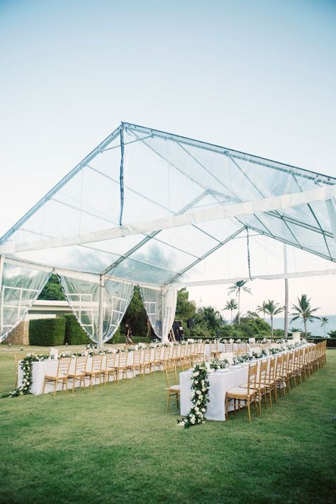 Table Setting Design, Outdoor Tent Wedding, Clear Tent, Wedding Tent, Outdoor Wedding Reception, Fantasy Wedding, Outdoor Wedding Decorations, Outdoor Tent, Marquee Wedding