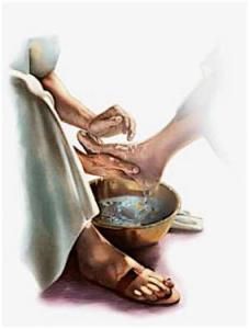 Jesus-washing-feet-12 Maundy Thursday, Pictures Of Christ, Prophetic Art, Bible Pictures, Pictures Of Jesus Christ, Ayat Alkitab, Jesus Painting, Jesus Christ Images, Jesus Images