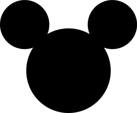 Mickey Mouse Template, Mickey Mouse Clipart, Mickey Mouse Png, Mouse Logo, Mickey Mouse Silhouette, Mickey Mouse Pins, Mickey Silhouette, Mickey Mouse Head, Mickey Mouse Birthday Party