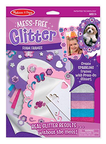 Sticker Shapes, Kids Mess, Glitter Frame, Foam Shapes, Scratch Art, Melissa And Doug, Melissa & Doug, Art Case, Crafts For Girls