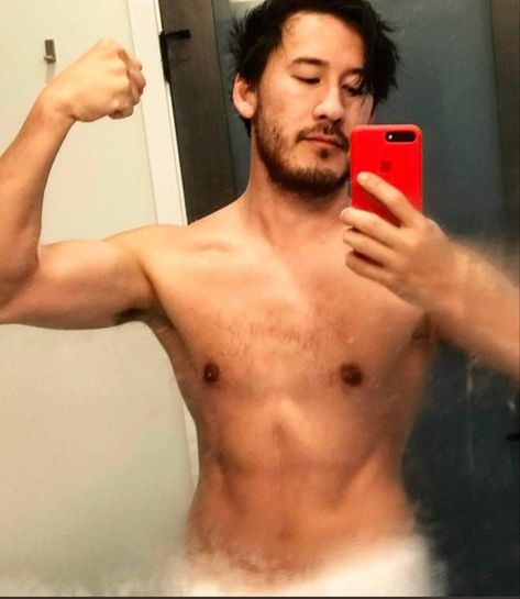 Markiplier Wallpaper, Jack And Mark, Youtube Gamer, Hottest Guy Ever, Muscular Men, Markiplier, Shirtless Men, X Reader, People Talk