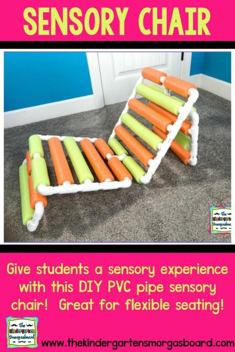 Special Needs Sensory Ideas, Diy Pecs Board, Sensory Stations Classroom, Flexible Seating Middle School, Sensory Chair, Sensory Corner, Sensory Classroom, Diy Sensory Board, Kindergarten Smorgasboard