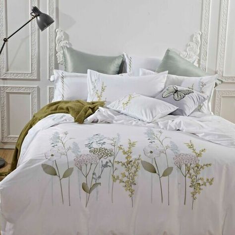 King Duvet Set, Affordable Bedding, Perfect Bedding, Bedding Essentials, Bedding Stores, Duvet Bedding, Spring Blossom, Cotton Duvet, Queen Duvet