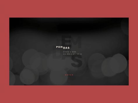 Pemdas Desktop animations conference invitation tickets venue events animation motion red ampersand transition background video Conference Invitation, After Effect Tutorial, Ticket Invitation, Animation Design, Event Invitation, Black Tie, Creative Professional, Motion, Red