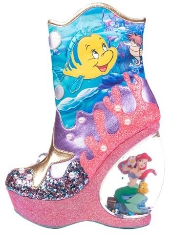 Irregular Shoes, Jordan High Heels, Princess Boots, Mermaid Heels, Mermaid Water, Funny Shoes, Irregular Choice Shoes, Disney Shoes, Princess Shoes