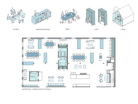 Gallery - Airbnb CX Hub / Boora Architects - 12 Workplace Design Office, Coworking Design, Office Layout Plan, Office Space Planning, Coworking Space Design, Library Plan, Office Floor Plan, Master Thesis, Open Space Office