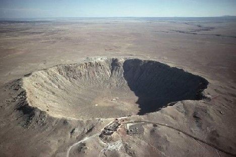 Winslow Arizona, Meteor Crater, Impact Crater, Flagstaff Arizona, Crater Lake, Arizona Travel, Arizona Usa, Flagstaff, In The Desert