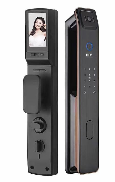 3D face recognition full automatic smart lock . ​Good quality with competitive price . More detail price pls contact :Sophia Chen Wechat whatsapp : 86 13717157339 E-mail : sophiachen606@foxmail.com #smartlock #doorlock #fullautomaticlock #intelligentlock #homelock #facerecognitionlock Smart House Gadgets, Boys Game Room, Door Handle Design, Best Smart Home, Simple Kitchen Design, Doors Interior Modern, Digital Lock, Smart Door Locks, Luxury House Interior Design